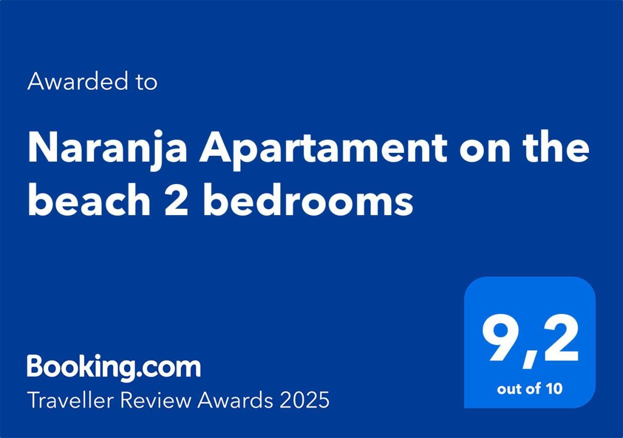Naranja Apartament On The Beach 2 Bedrooms Oropesa del Mar Esterno foto